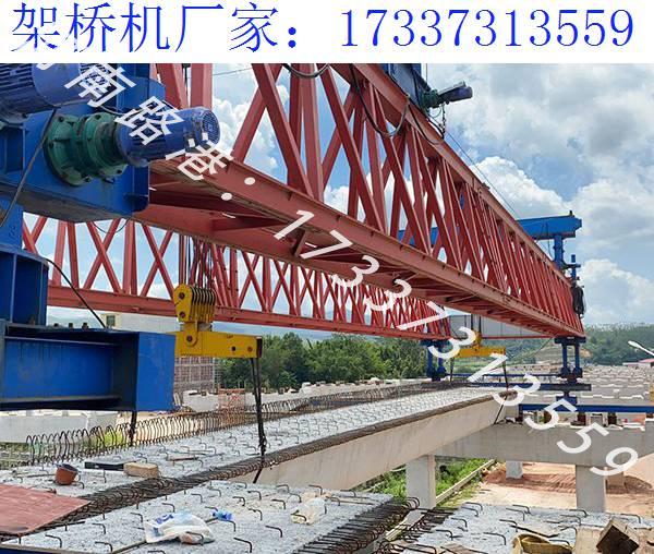 浙江丽水架桥机出租厂家 安装钢丝绳的注意事项