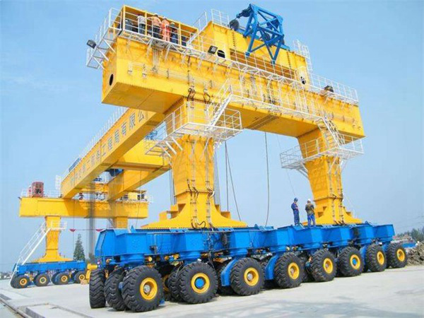 轮胎式龙门吊的起吊高度 150t轮胎式龙门吊厂家